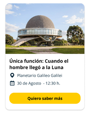 Card del proyecto Club+Simple diseñada para mejorar el acceso a beneficios, actividades e información relevante desde una experiencia digital unificada.